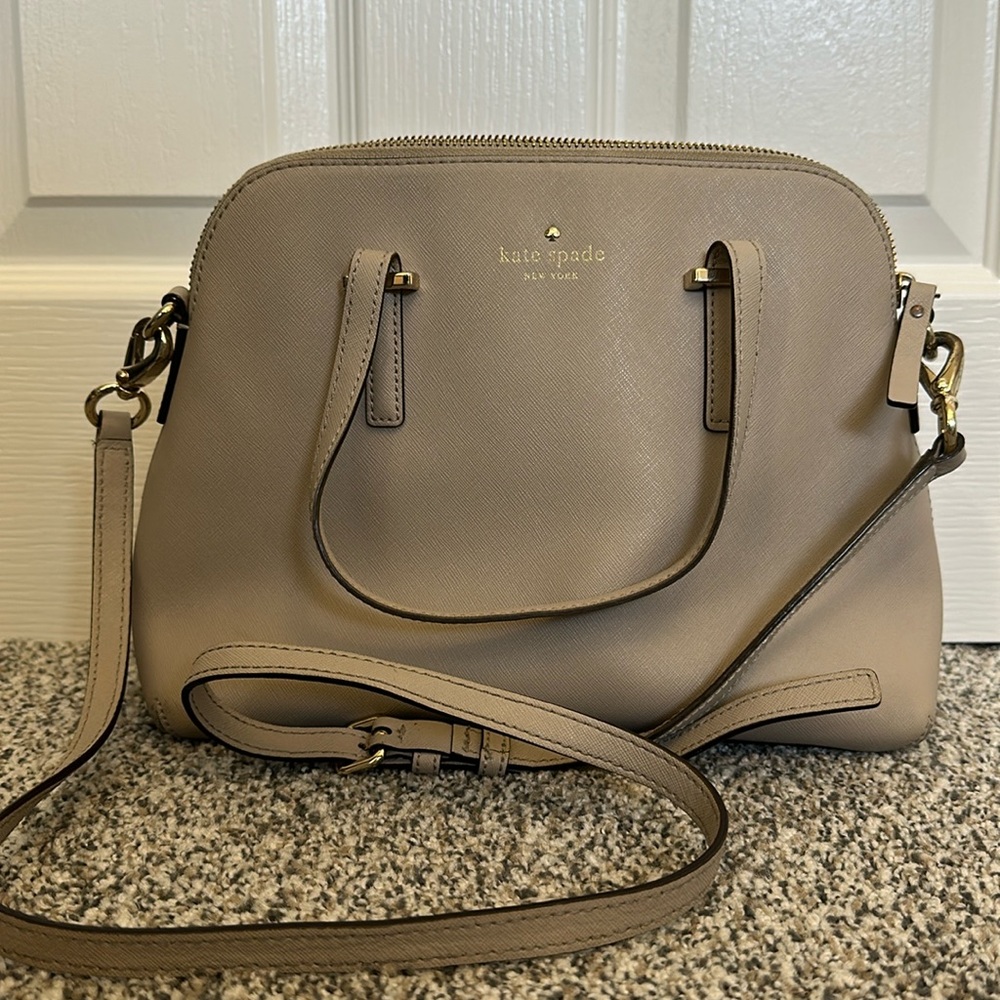 Kate Spade ♠️ CEDAR STREET CROSSHATCH MAISE SATCHEL